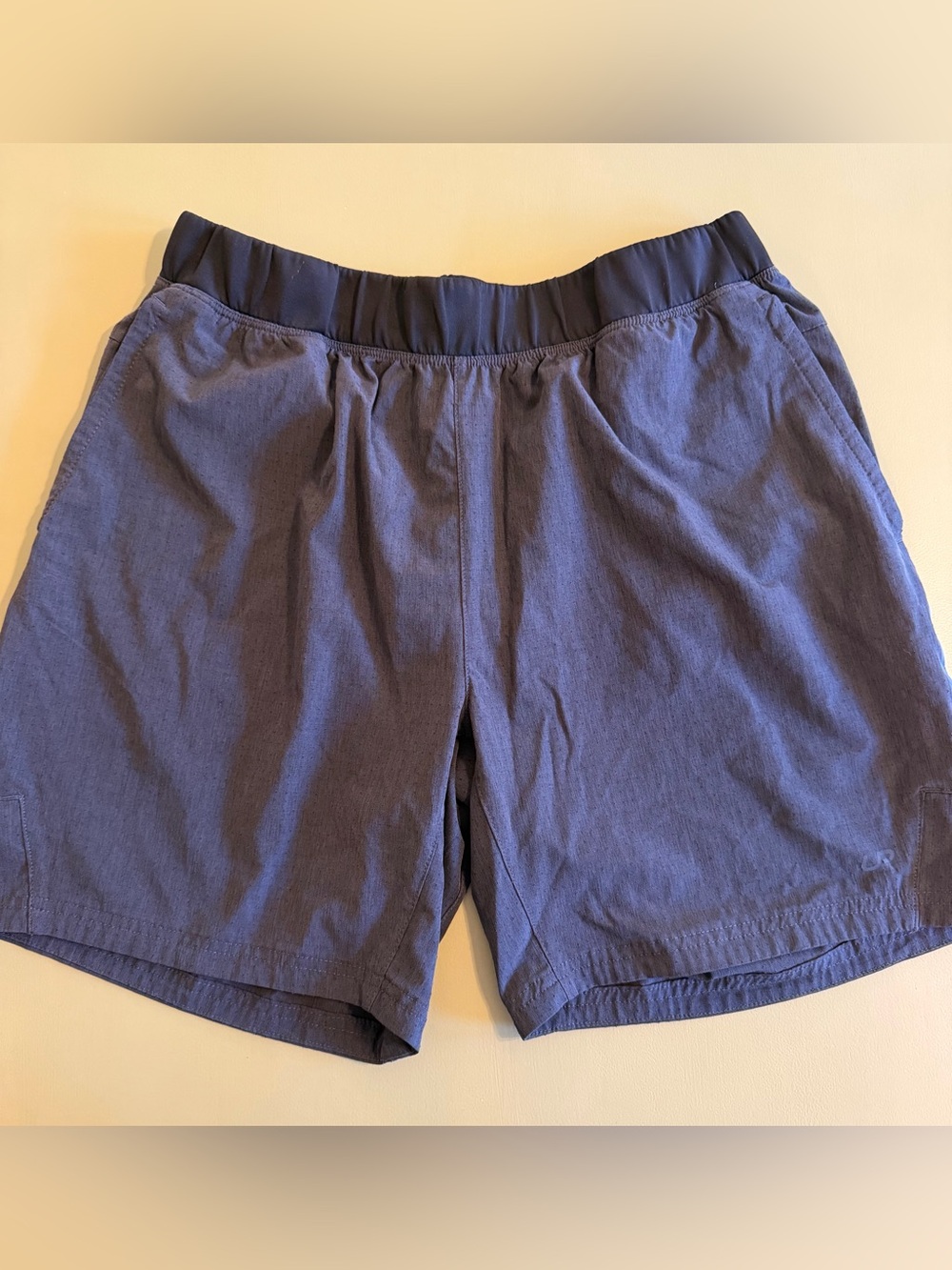 UNI Pro Qwick Dry Men's Casual Elastic-Waist Shorts with Drawstring